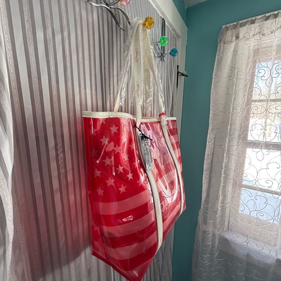 Ed Hardy American flag tote bag NWT - Picture 4 of 14